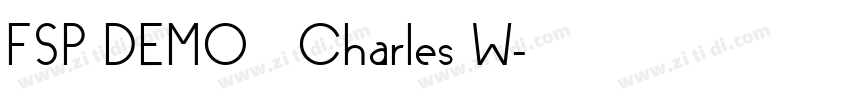 FSP DEMO   Charles W字体转换